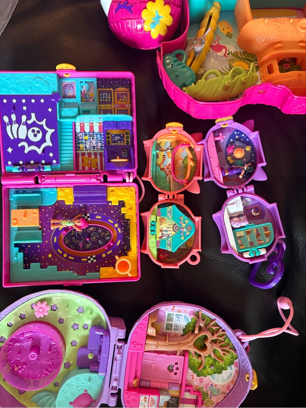 Polly pocket Compact Playset Collection - Pink & Purple